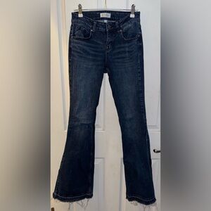 Shyanne Dark Blue Flare Jeans